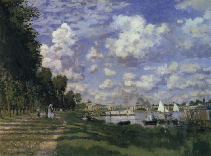 Claude Monet The Marina at Argenteuil China oil painting art